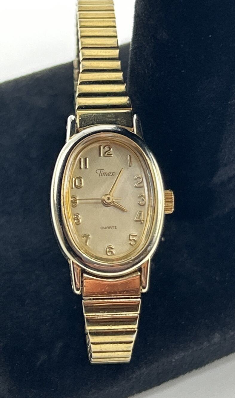 Women’s Vintage Timex Gold Tone Watch